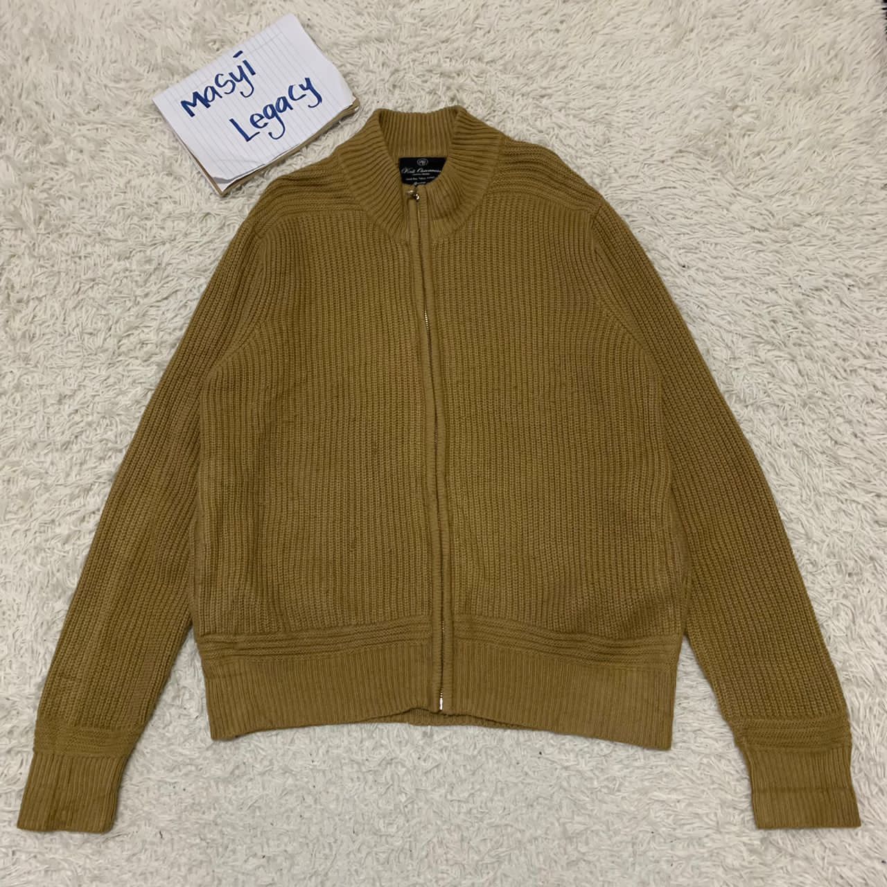 Japanese Brand Good Day Tokyo Japan Zipper knit outerwear Size US L / EU 52-54 / 3 - 1 Thumbnail
