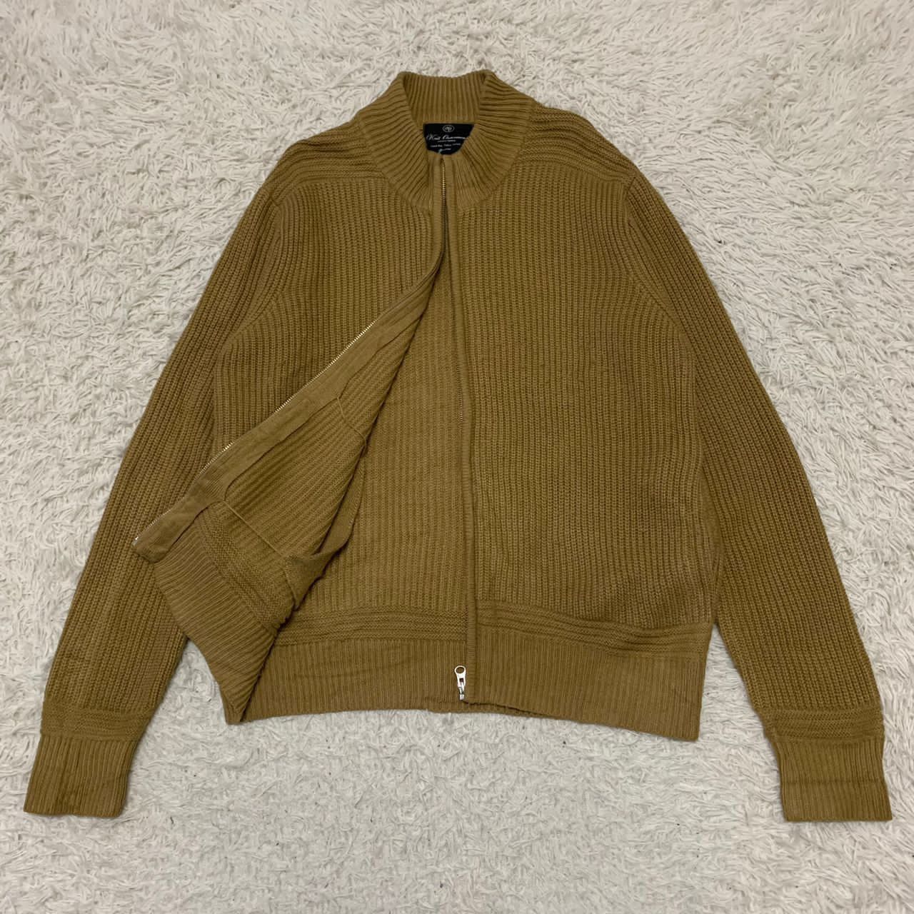 Japanese Brand Good Day Tokyo Japan Zipper knit outerwear Size US L / EU 52-54 / 3 - 3 Thumbnail