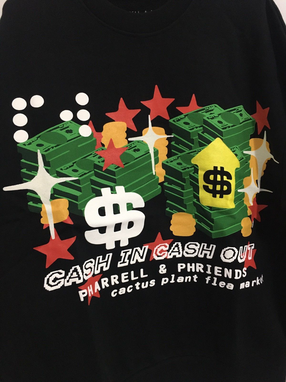 Cactus Plant Flea Market CPFM Pharrell x Phriends $ in $ out Crewneck Sweatshirt Size US L / EU 52-54 / 3 - 3 Thumbnail