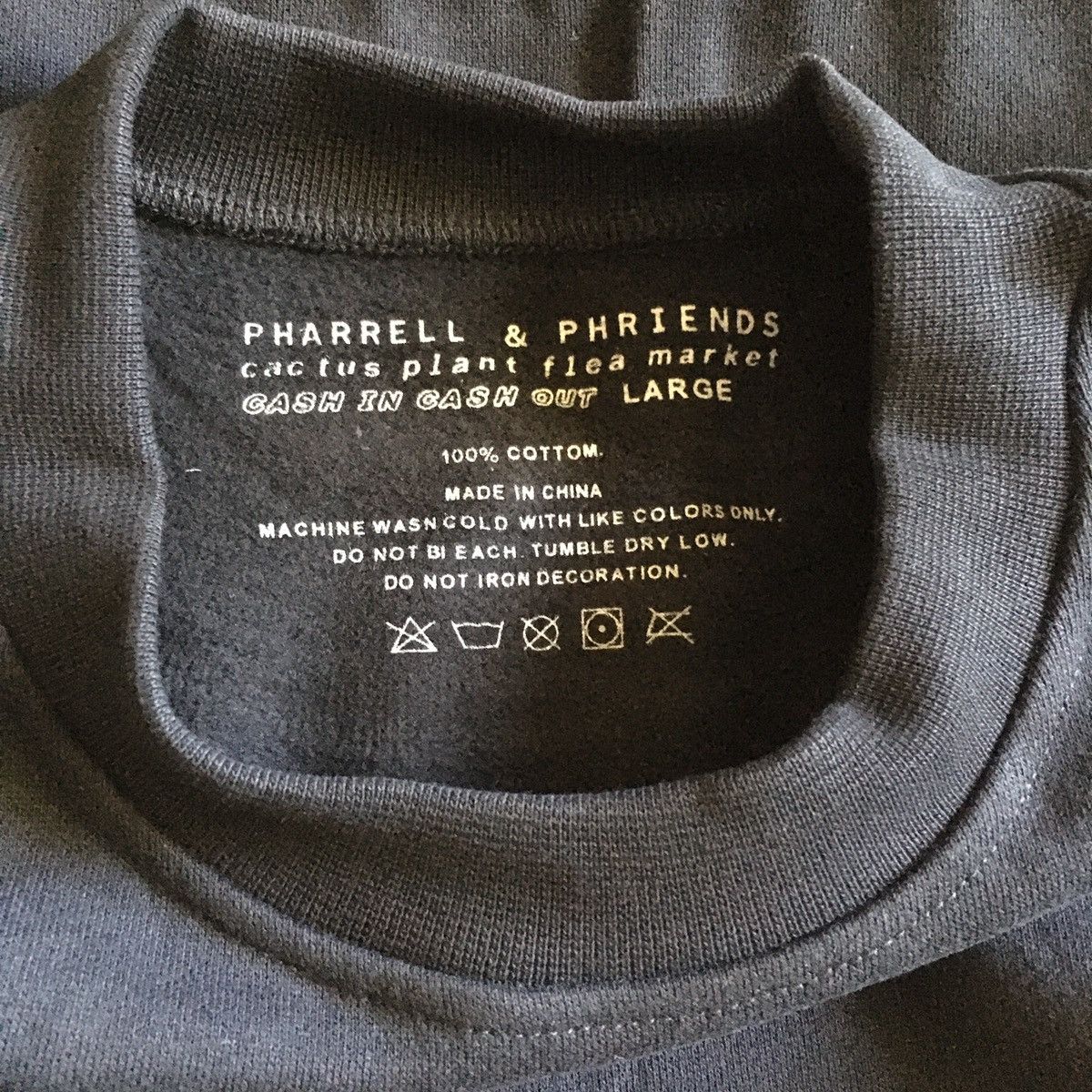 Cactus Plant Flea Market CPFM Pharrell x Phriends $ in $ out Crewneck Sweatshirt Size US L / EU 52-54 / 3 - 6 Thumbnail