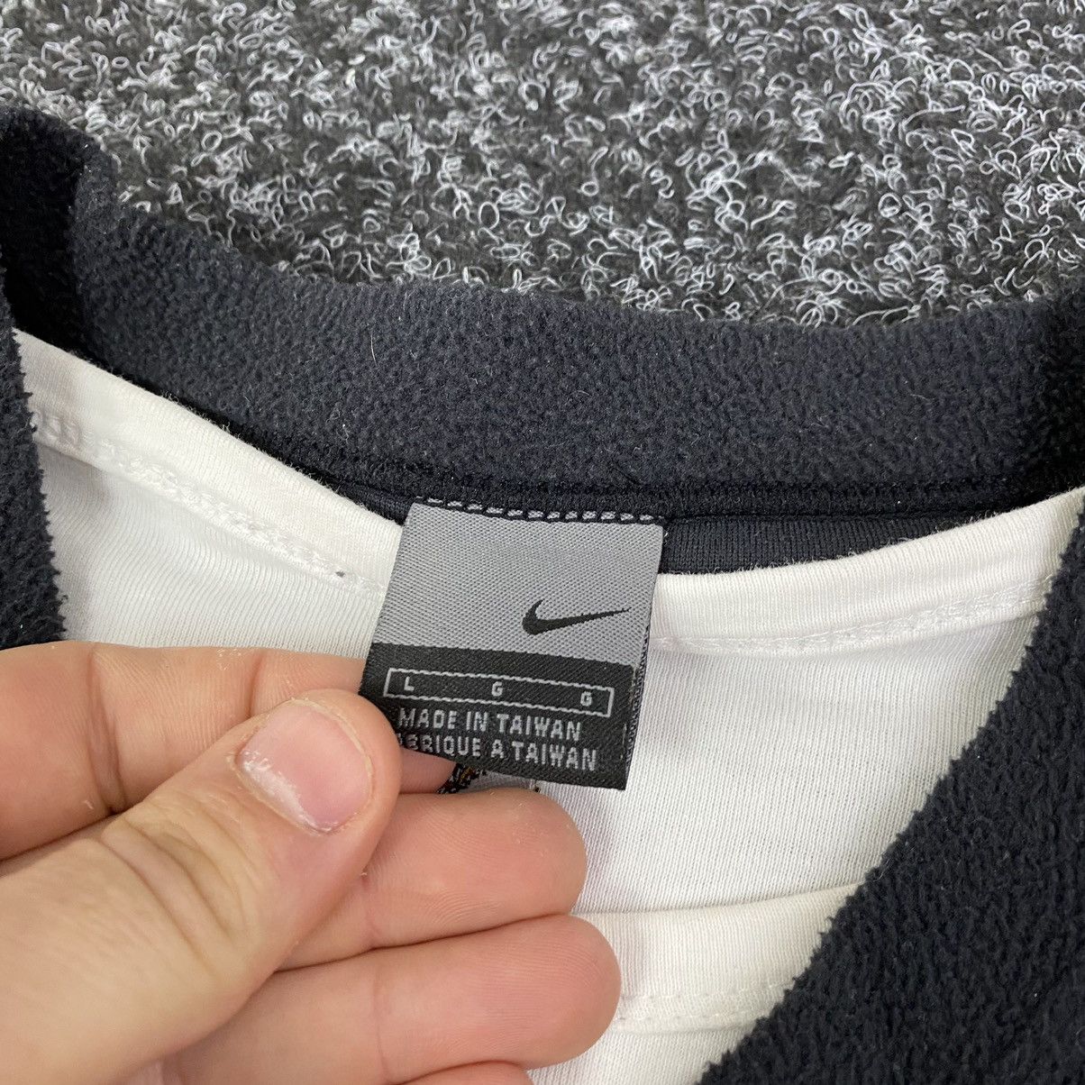 Nike × Vintage Man Fleece Nike Vintage Vest Very Rare Teddy Y2k Style Black Size US M / EU 48-50 / 2 - 7 Thumbnail
