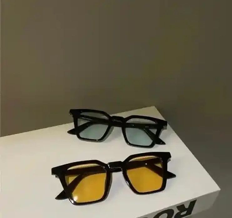Designer × Vintage Vintage square frame sunglasses Size ONE SIZE - 2 Thumbnail