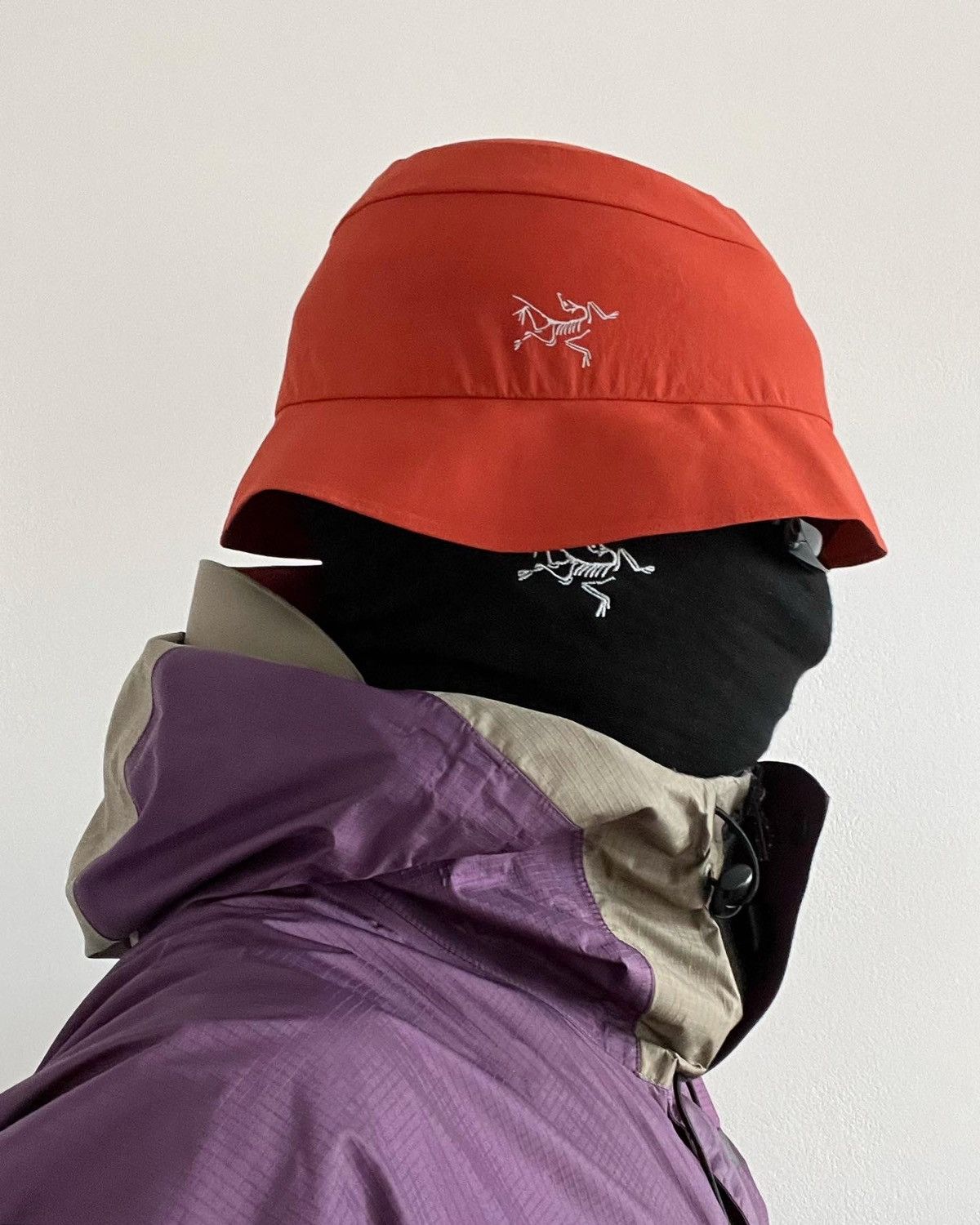 image of Arcteryx Vintage Sinsolo Bucket Hat - Size L/xl in Orange, Men's