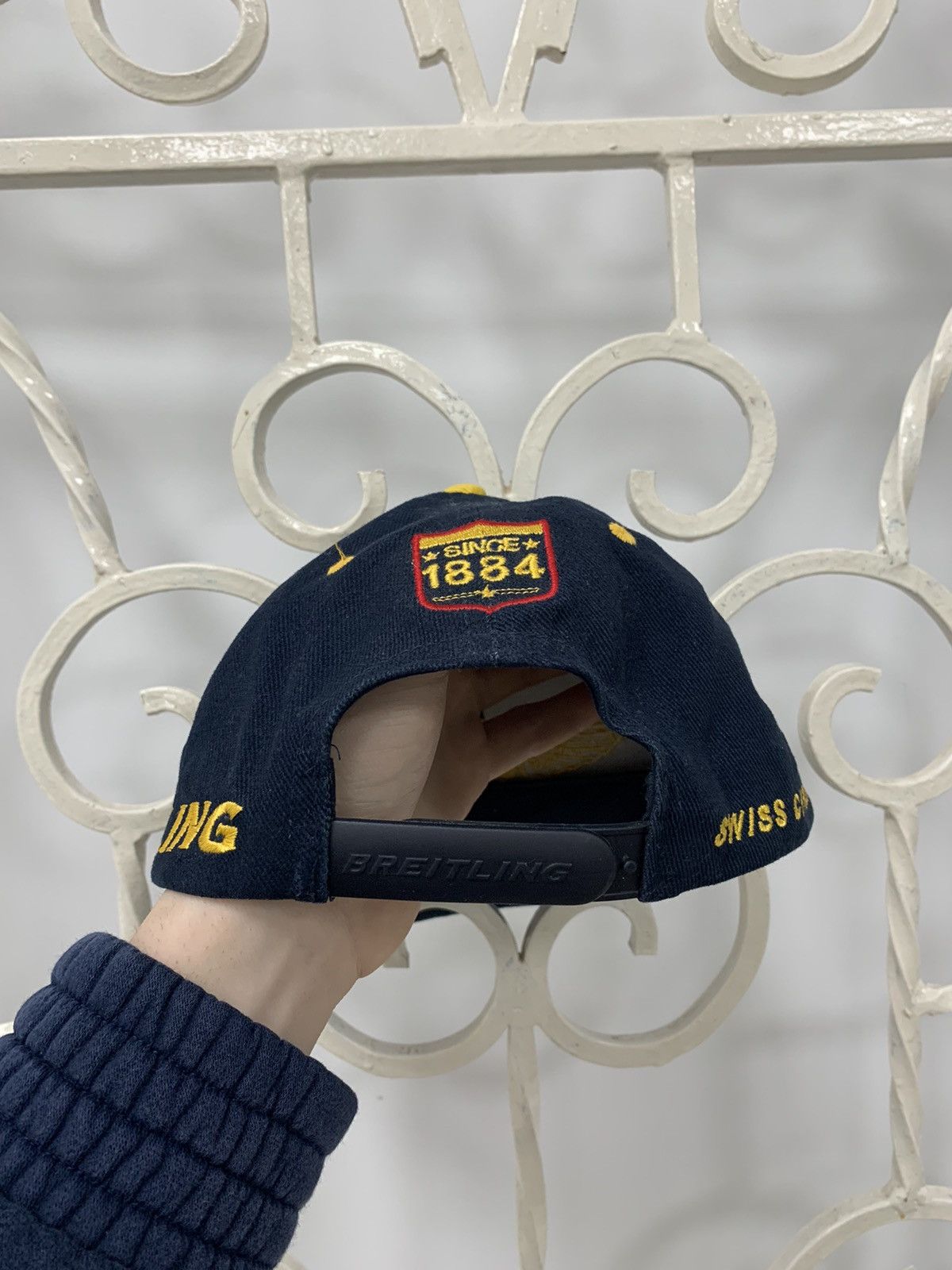 Breitling × Vintage Vintage Breitling Cap Hat Size ONE SIZE - 13 Thumbnail