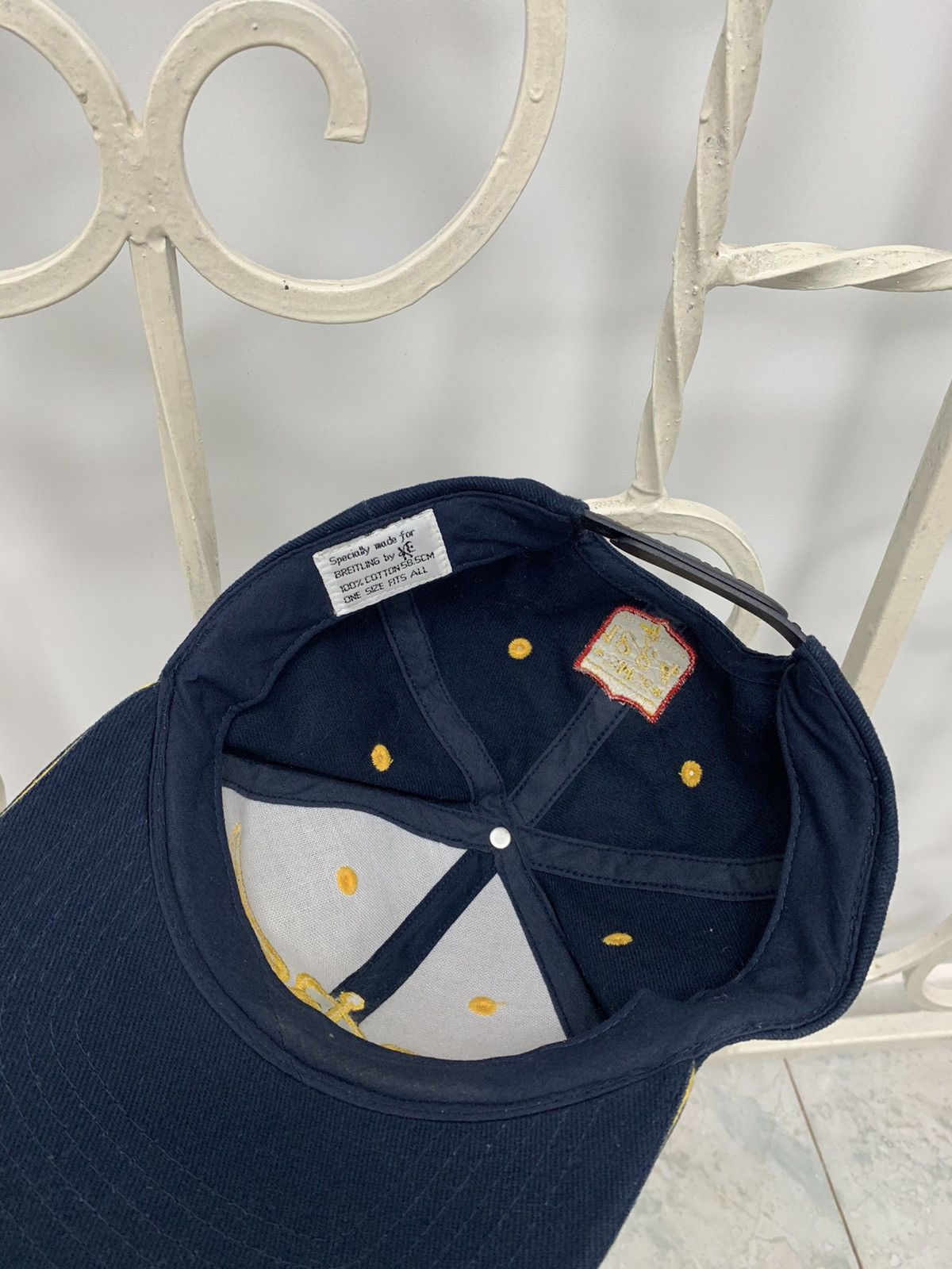 Breitling × Vintage Vintage Breitling Cap Hat Size ONE SIZE - 19 Thumbnail
