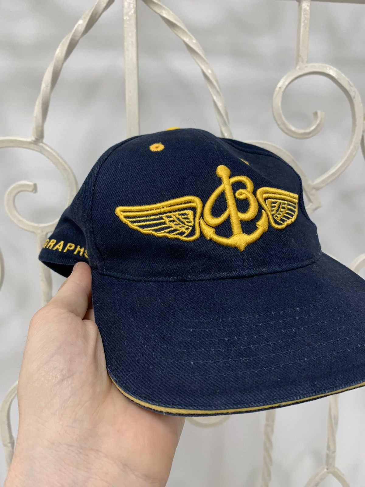 Breitling × Vintage Vintage Breitling Cap Hat Size ONE SIZE - 5 Thumbnail