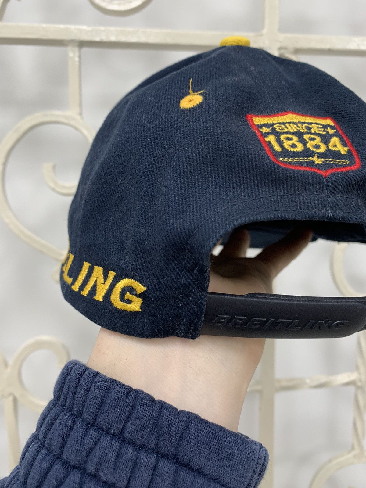 Breitling × Vintage Vintage Breitling Cap Hat Size ONE SIZE - 15 Thumbnail