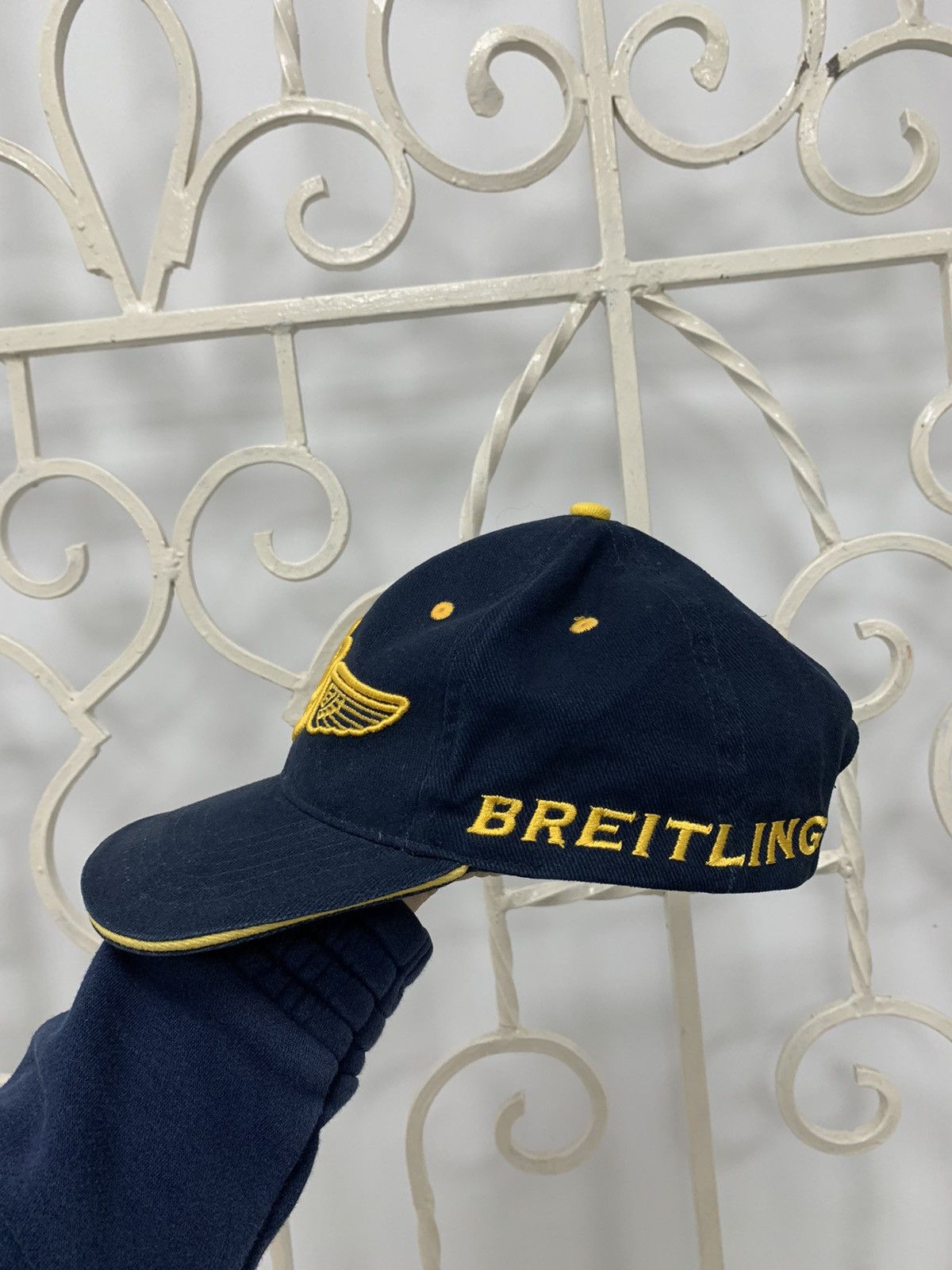 Breitling × Vintage Vintage Breitling Cap Hat Size ONE SIZE - 11 Thumbnail