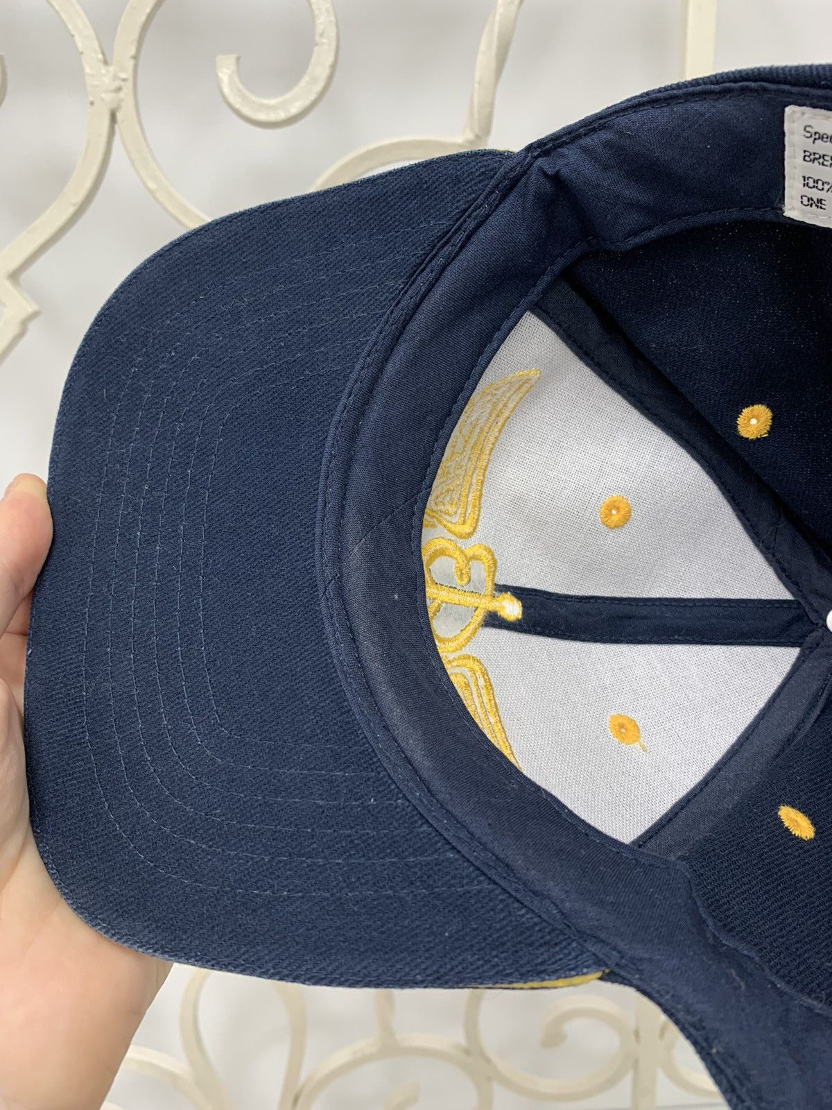 Breitling × Vintage Vintage Breitling Cap Hat Size ONE SIZE - 18 Thumbnail