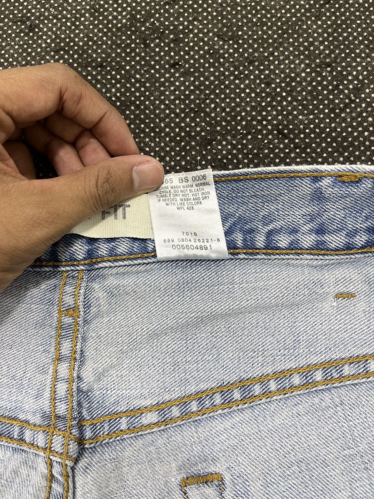 Levi's Vintage Light Wash Levis 560 Jeans - J521 Size US 41 - 8 Thumbnail
