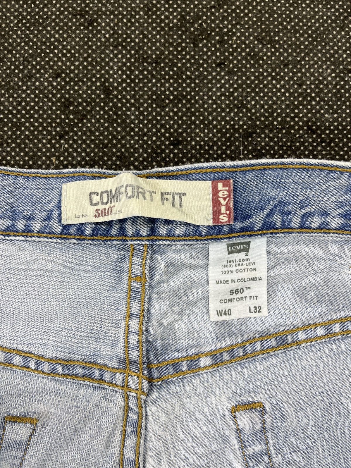 Levi's Vintage Light Wash Levis 560 Jeans - J521 Size US 41 - 7 Thumbnail