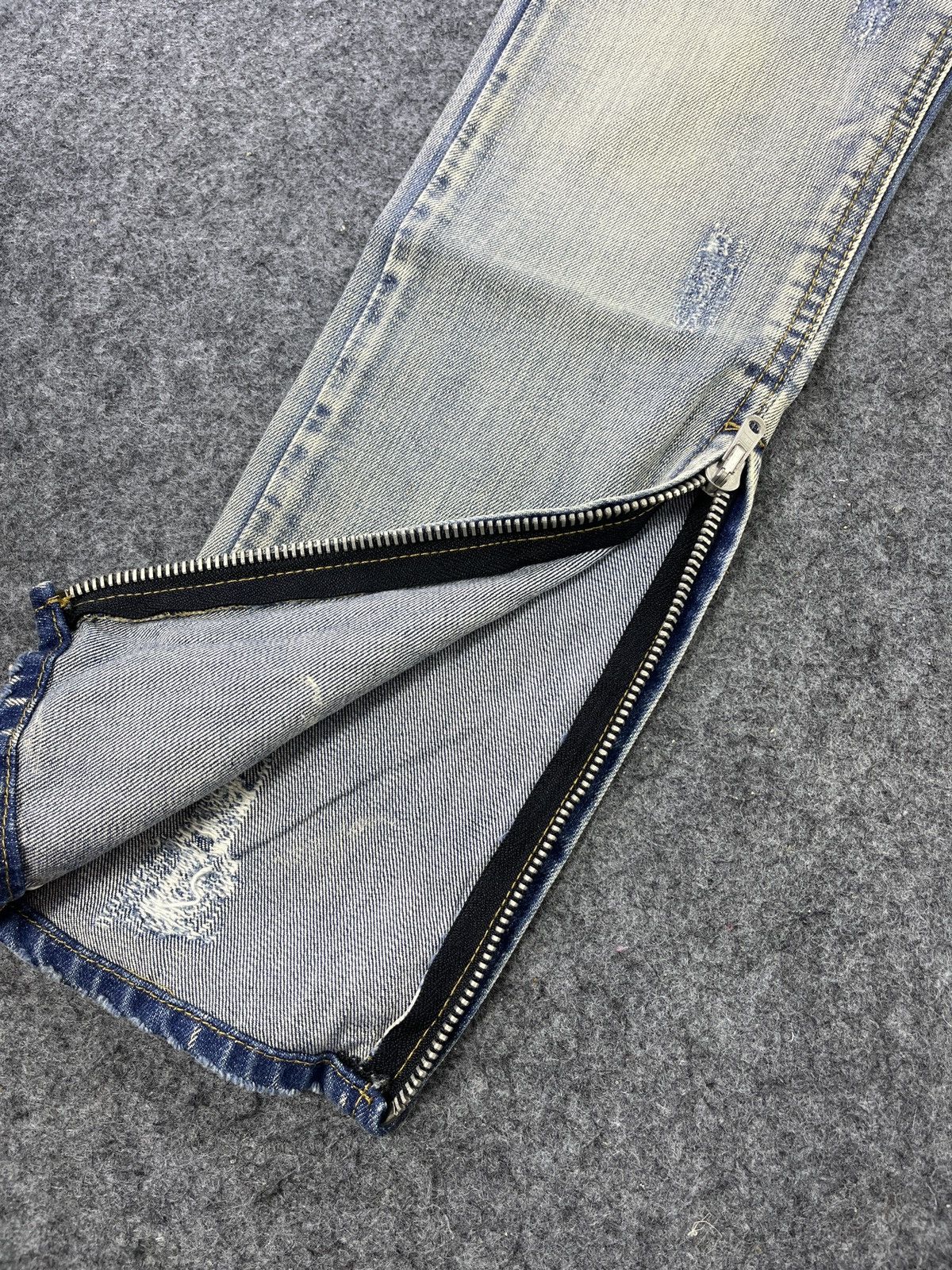 Japanese Brand × Vintage Fear Of God Selvedge Edge Jeans Distressed Denim - J862 Size US 32 / EU 48 - 16 Thumbnail