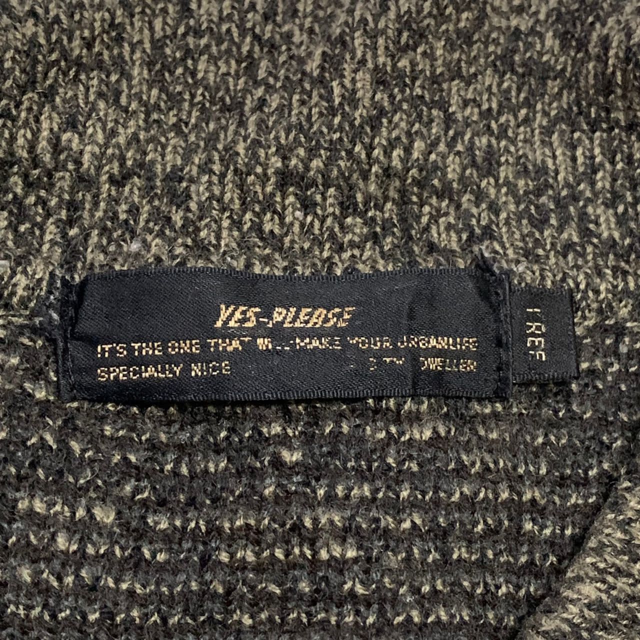 Japanese Brand Yes Please knit Size US L / EU 52-54 / 3 - 8 Thumbnail