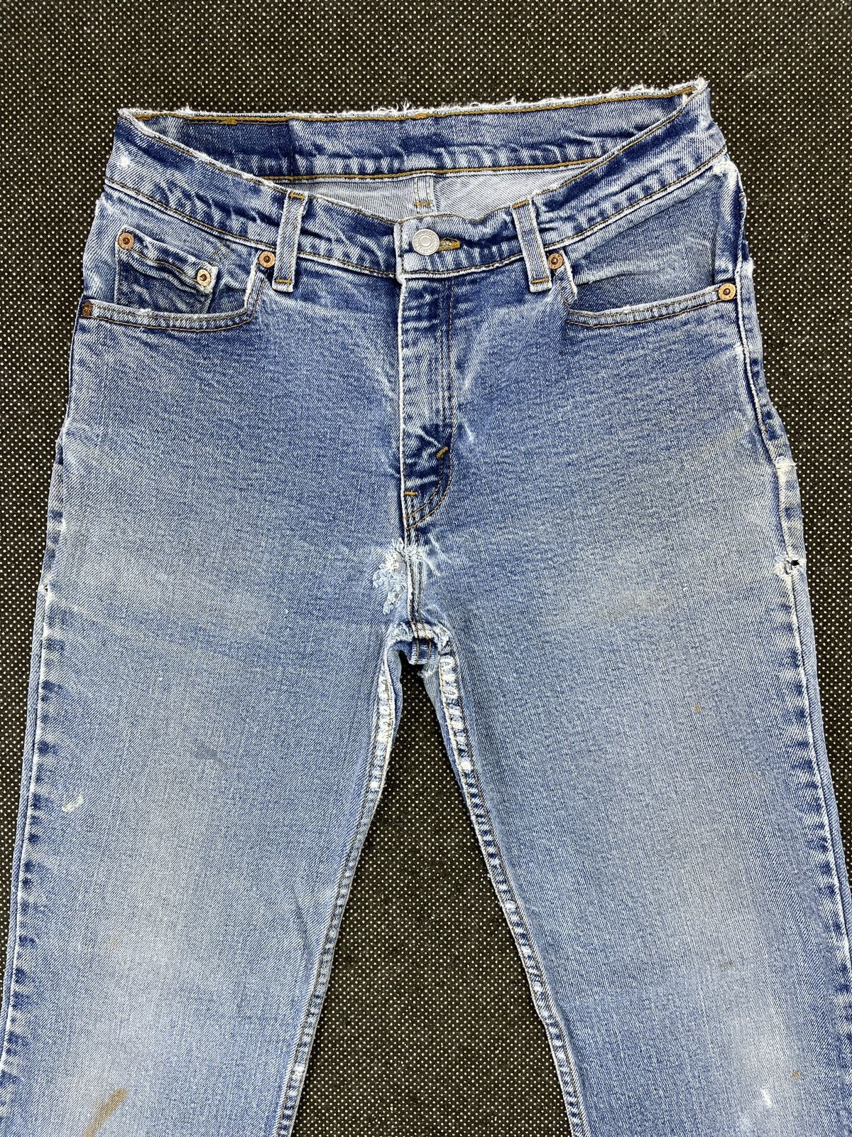 Levi's × Vintage 90s Vintage Levis 517 Cropped Jeans - J616 Size 30" / US 8 / IT 44 - 3 Thumbnail