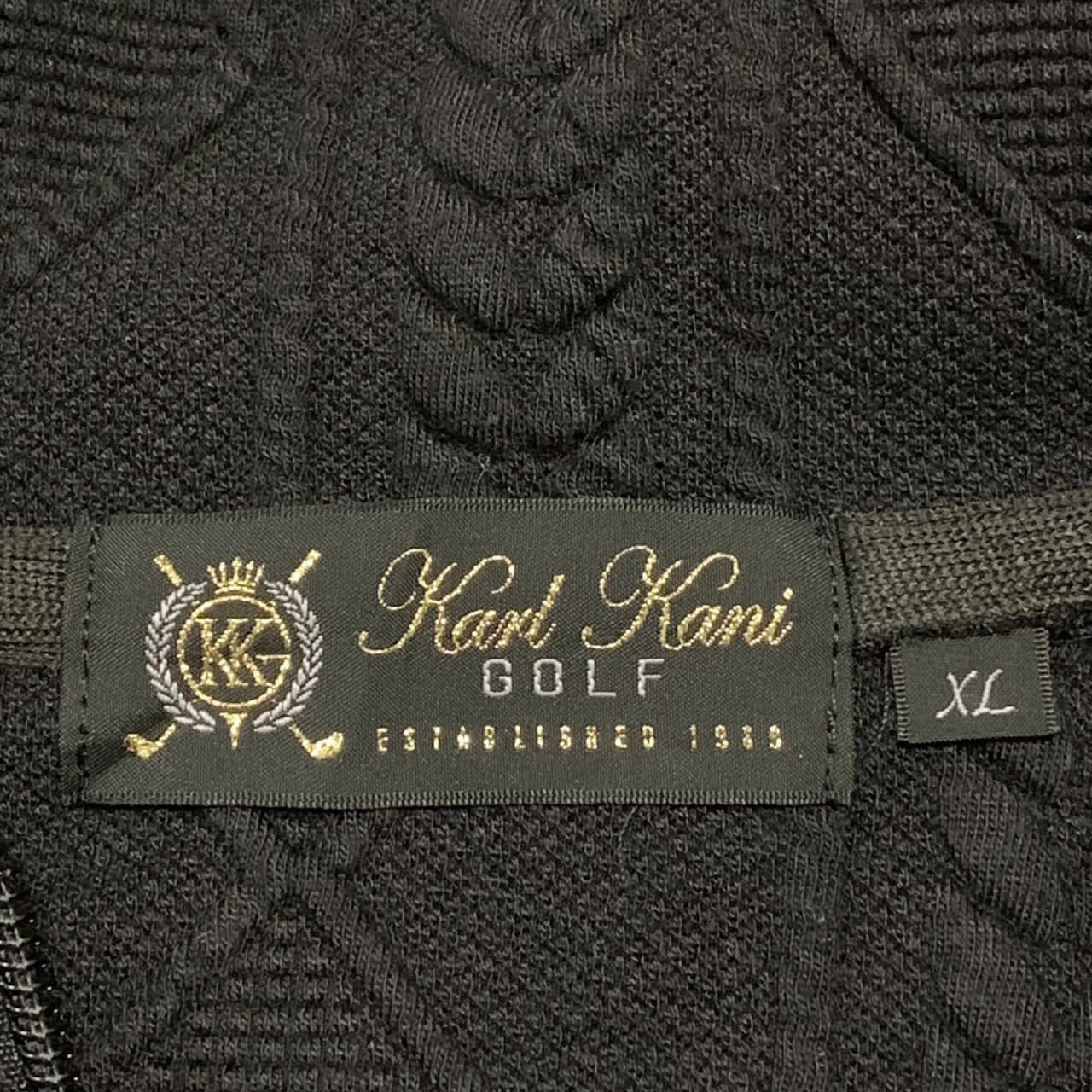 Japanese Brand Karl Kani the original half zip sweater Size US L / EU 52-54 / 3 - 9 Thumbnail