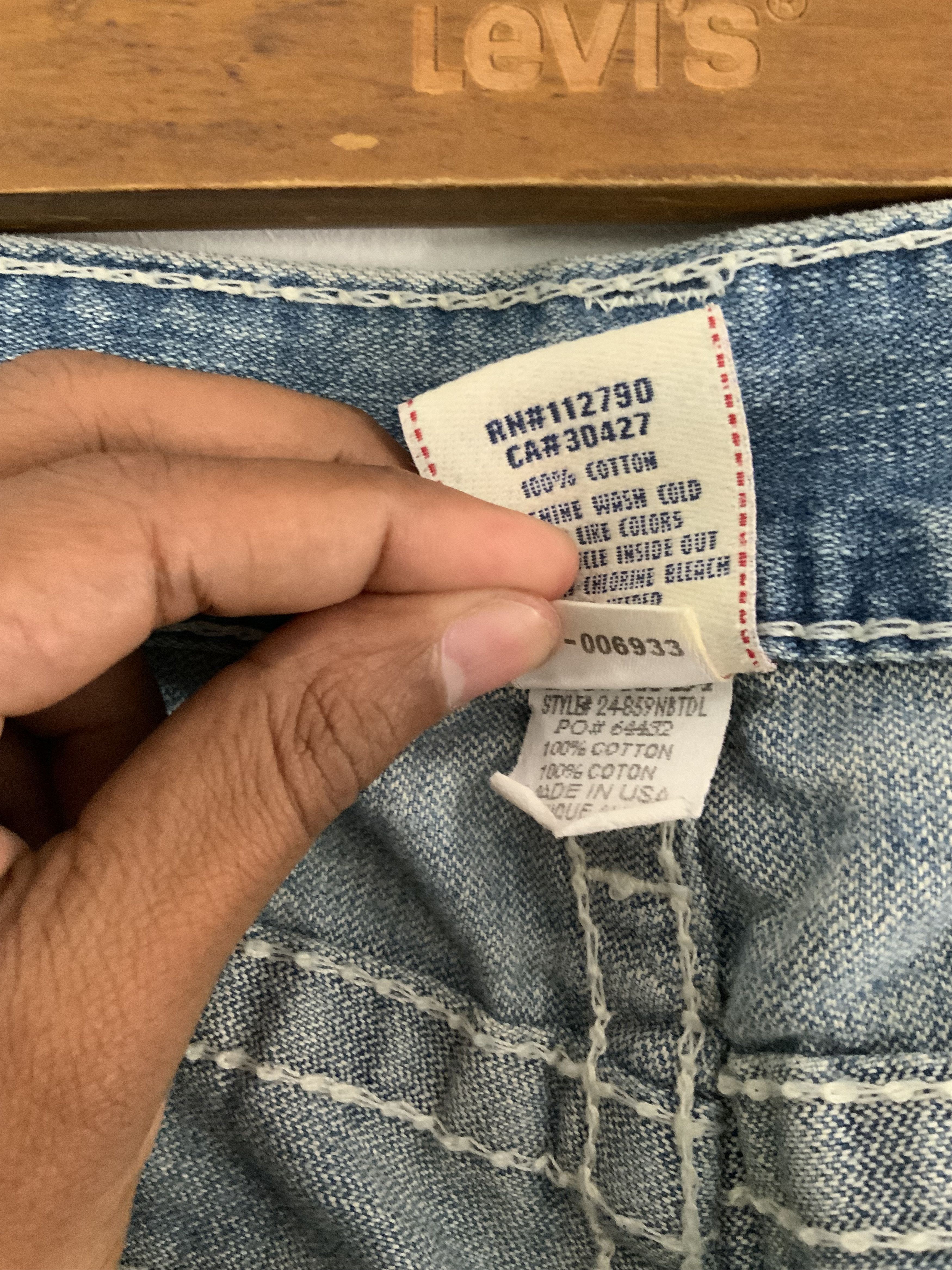 True Religion Vintage True Religion Distressed Denim Size US 33 - 23 Thumbnail