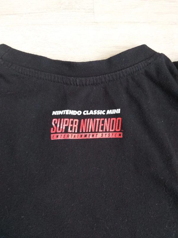 Nintendo Nintendo SNES Classic Mini Graphic Gaming T-Shirt Retro Size US L / EU 52-54 / 3 - 4 Thumbnail