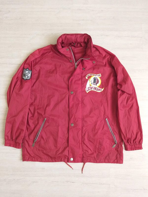 NFL Vintage Washington Redskins NFL Teamline Coach Jacket Red Size US XXL / EU 58 / 5 - 1 Thumbnail