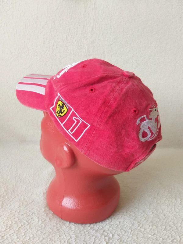 Ferrari Michael Schumacher F1 World Champion Racing Cap Size ONE SIZE - 4 Thumbnail