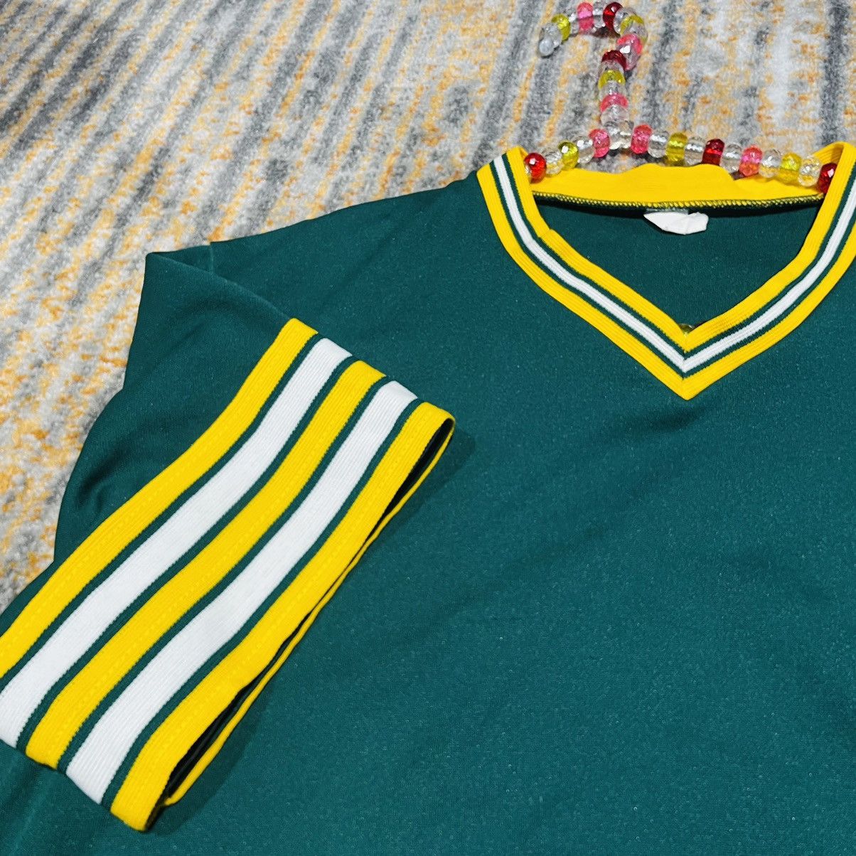 Vintage Vintage V Neck Ringer Tee Size US M / EU 48-50 / 2 - 2 Thumbnail