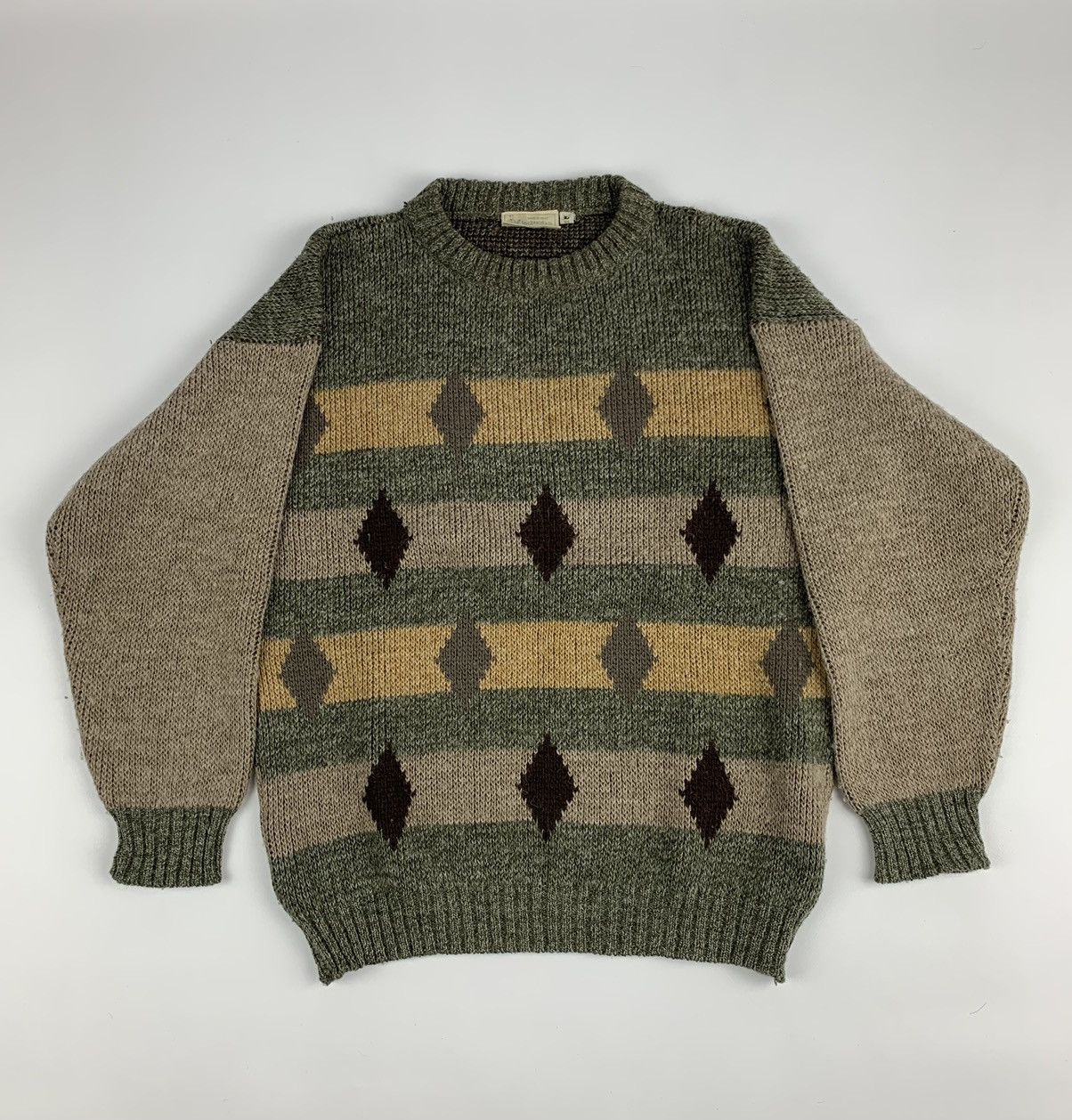 Levi's × Vintage Levis Vintage Knitwear Wool Sweater Size US L / EU 52-54 / 3 - 1 Thumbnail