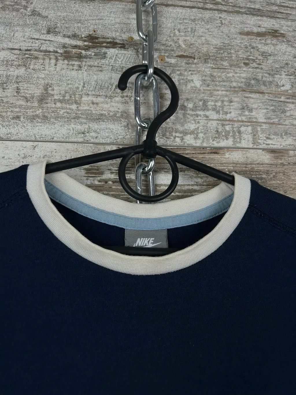 Nike Mens Vintage Nike T Shirt Big logo swoosh streetwear y2k Size US S / EU 44-46 / 1 - 6 Thumbnail
