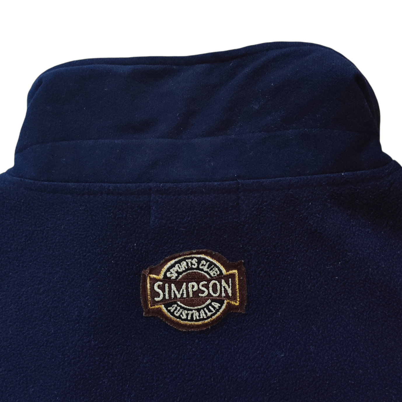 The Simpsons Vintage Simpson Club Australia Fleece Vest Size US L / EU 52-54 / 3 - 7 Thumbnail