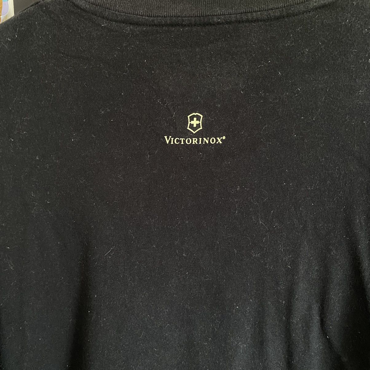 Victorinox Vintage Victorinox Long Sleeve Black T-Shirt Size US M / EU 48-50 / 2 - 6 Thumbnail