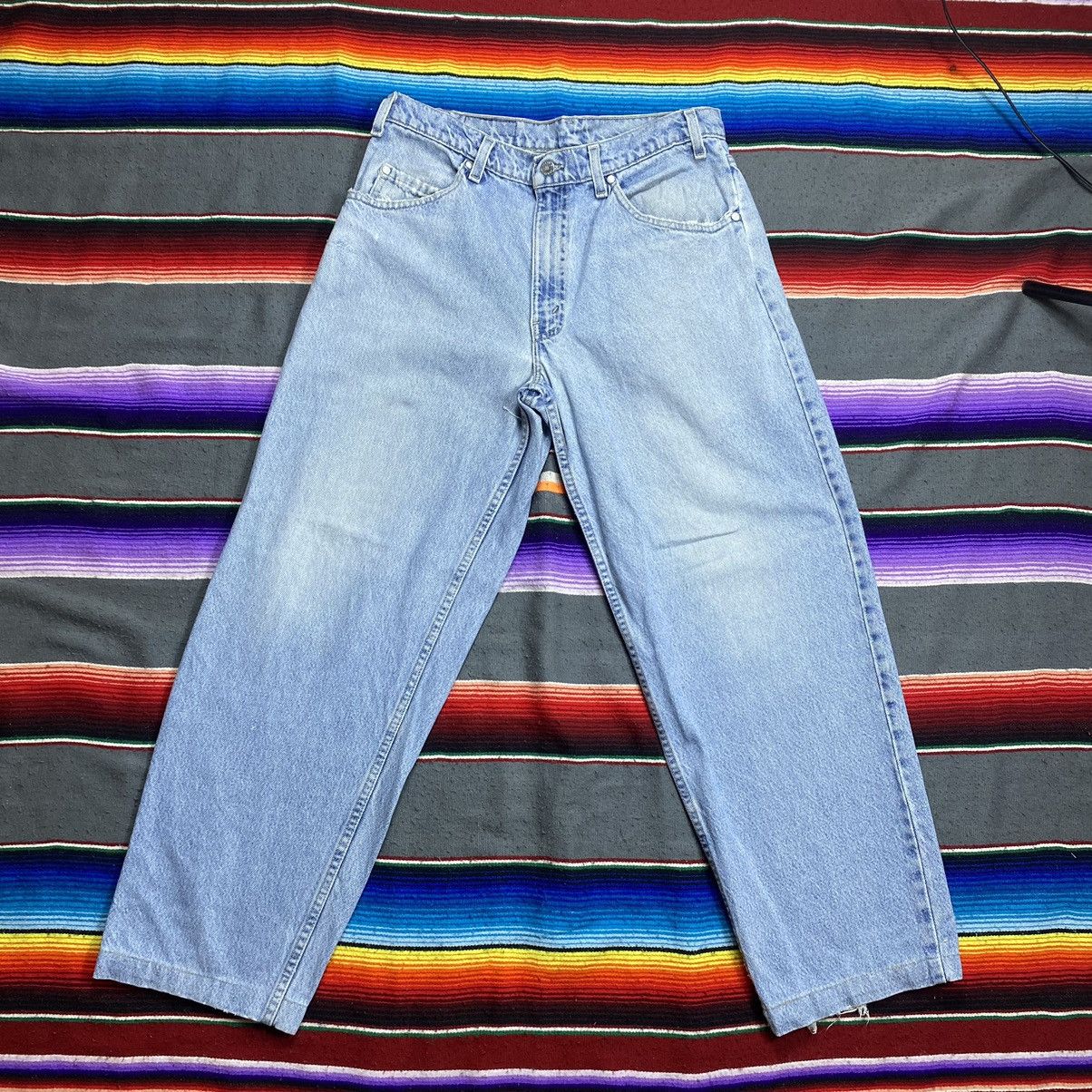 Levi's Vintage Levi’s L2 USA 90s Silver Tab Baggy Fit Jeans Size US 32 / EU 48 - 1 Thumbnail