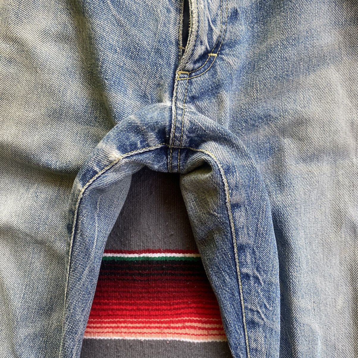 Vintage Vintage Japanese Brand Rantis Selvedge Distressed Denim Size US 33 - 7 Thumbnail