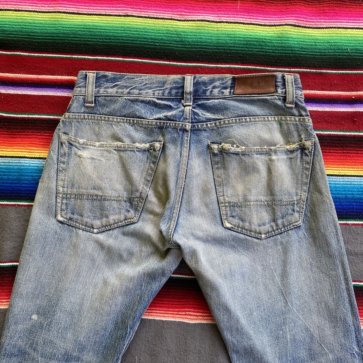 Vintage Vintage Japanese Brand Rantis Selvedge Distressed Denim Size US 33 - 10 Thumbnail