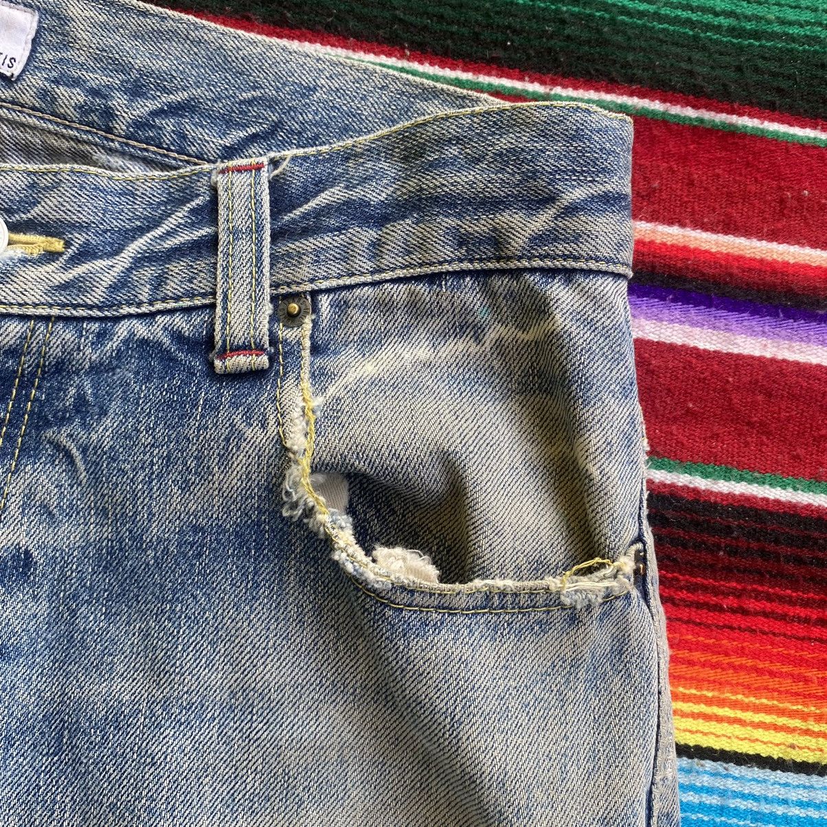 Vintage Vintage Japanese Brand Rantis Selvedge Distressed Denim Size US 33 - 5 Thumbnail