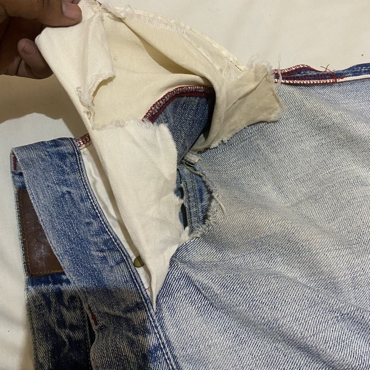 Vintage Vintage Japanese Brand Rantis Selvedge Distressed Denim Size US 33 - 22 Thumbnail