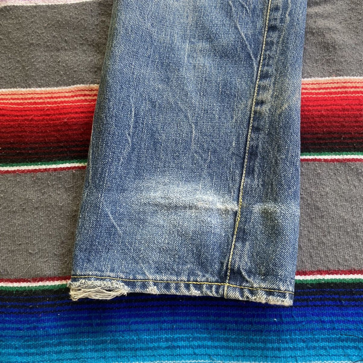 Vintage Vintage Japanese Brand Rantis Selvedge Distressed Denim Size US 33 - 13 Thumbnail