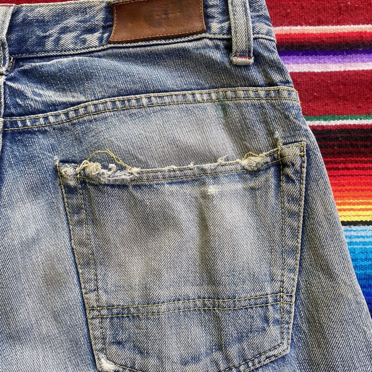 Vintage Vintage Japanese Brand Rantis Selvedge Distressed Denim Size US 33 - 14 Thumbnail