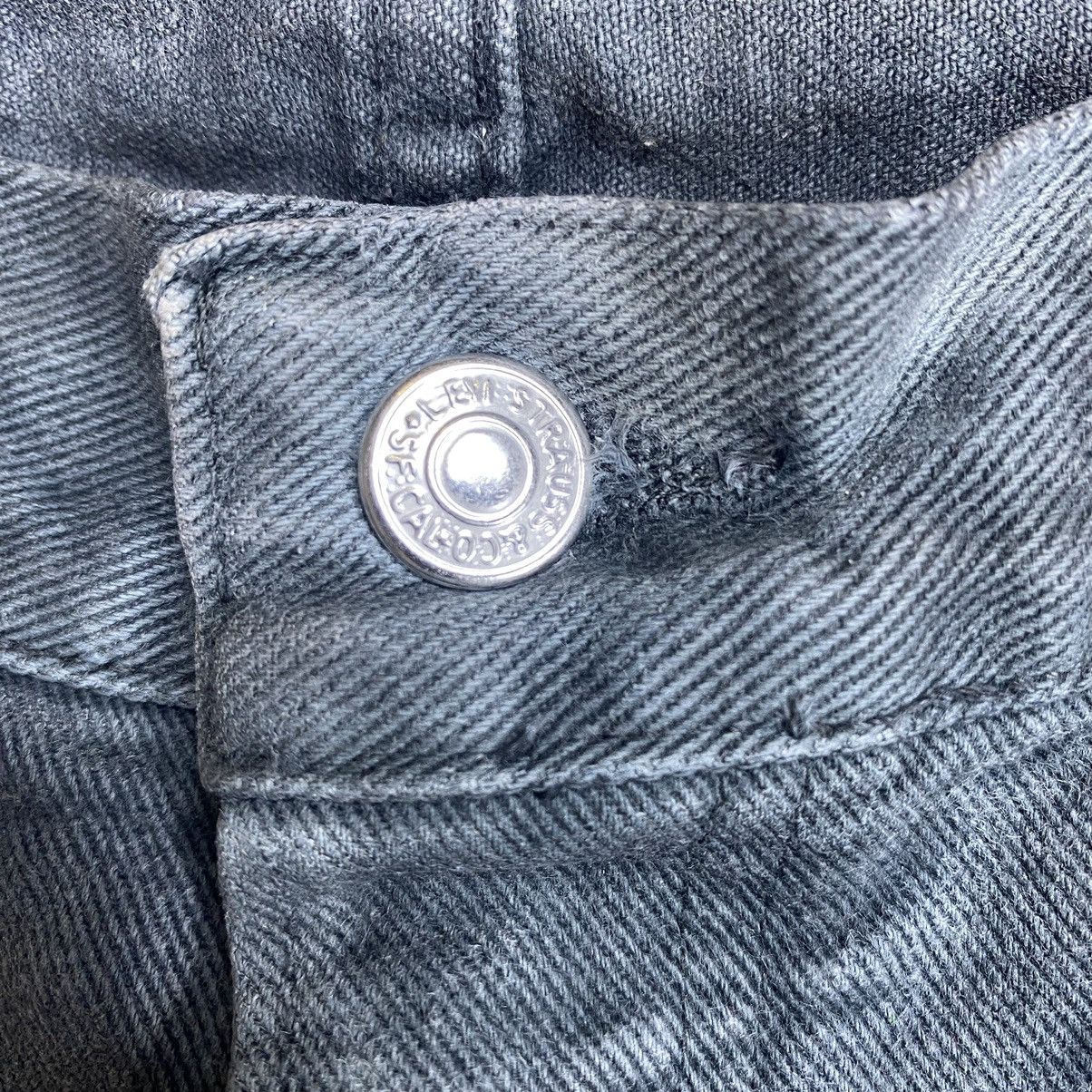 Levi's Vintage Levi’s 501 Faded Black Distressed Denim Size US 36 / EU 52 - 7 Thumbnail
