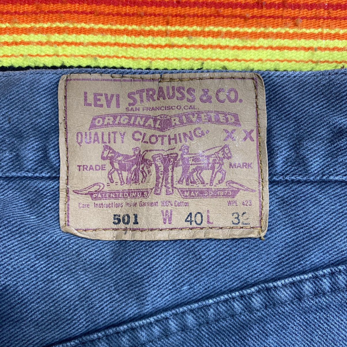 Levi's Vintage Levi’s 501 Faded Black Distressed Denim Size US 36 / EU 52 - 14 Thumbnail
