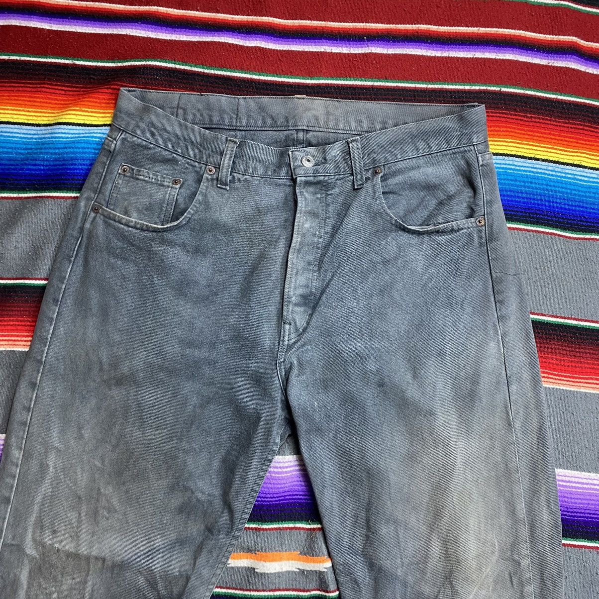 Levi's Vintage Levi’s 501 Faded Black Distressed Denim Size US 36 / EU 52 - 2 Thumbnail