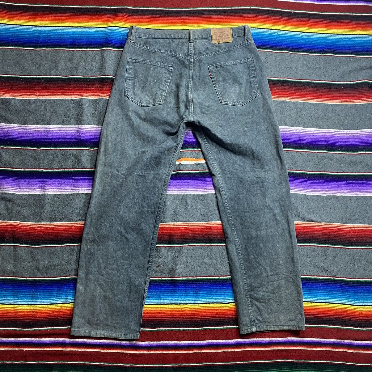 Levi's Vintage Levi’s 501 Faded Black Distressed Denim Size US 36 / EU 52 - 9 Thumbnail