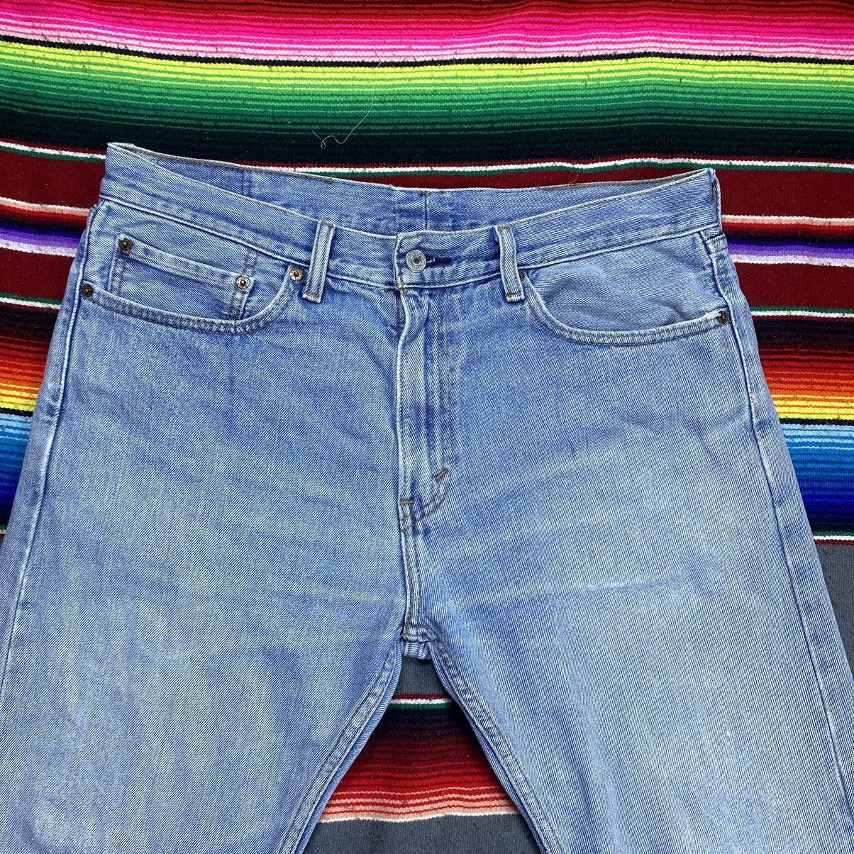 Levi's Vintage Levi’s 505 Light Washed Distressed Denim Size US 36 / EU 52 - 2 Thumbnail