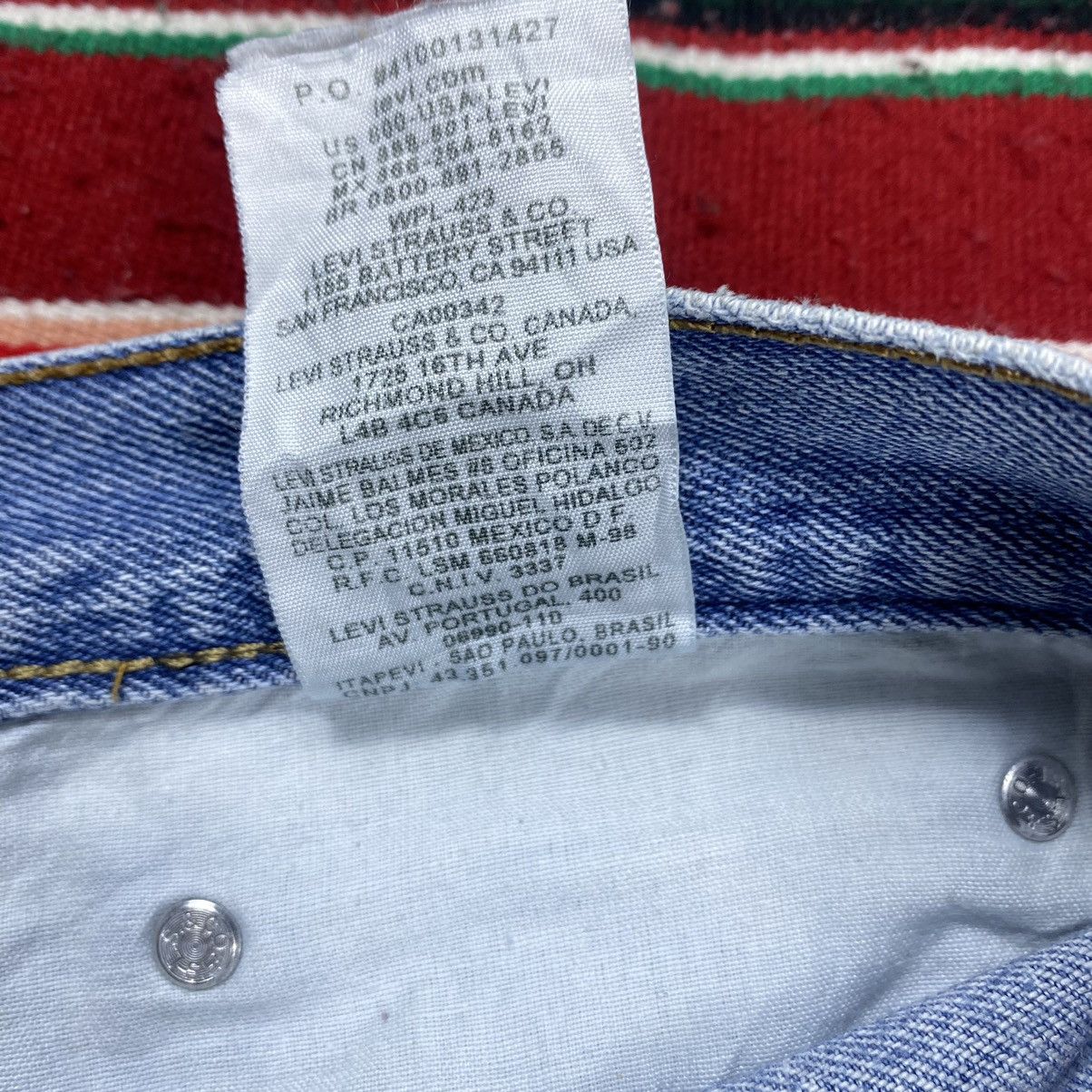 Levi's Vintage Levi’s 505 Light Washed Distressed Denim Size US 36 / EU 52 - 15 Thumbnail