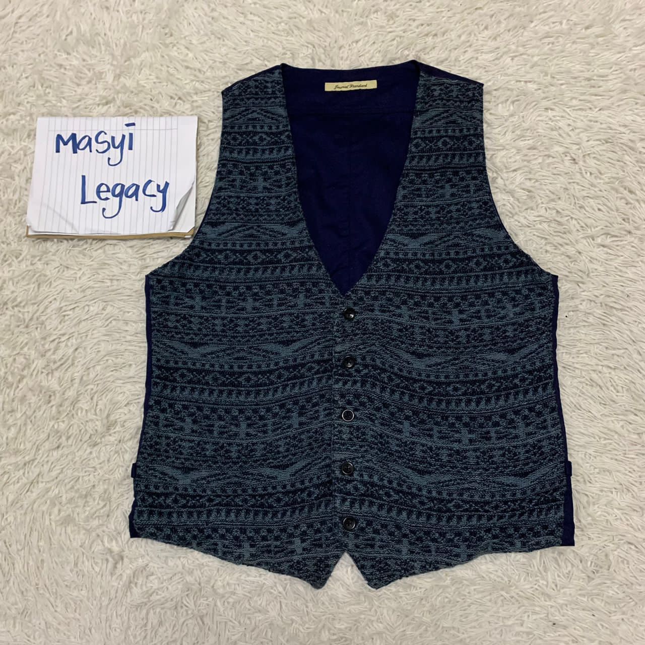 Japanese Brand Journal standard vest Size US M / EU 48-50 / 2 - 1 Thumbnail