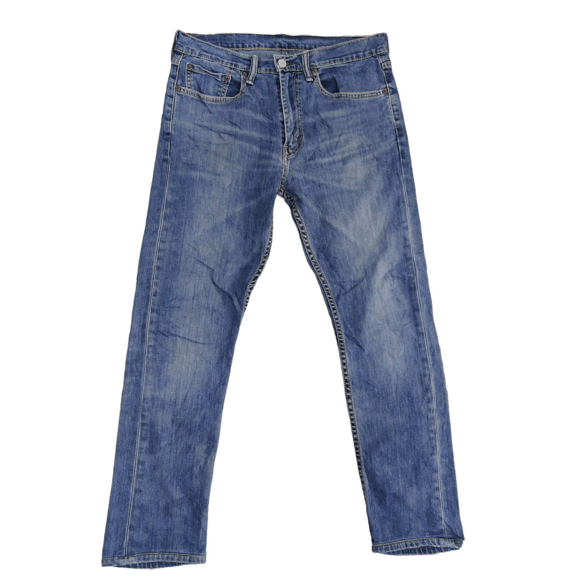 Levi's Blue Wash Levis 522 Jeans Size US 34 / EU 50 - 1 Thumbnail