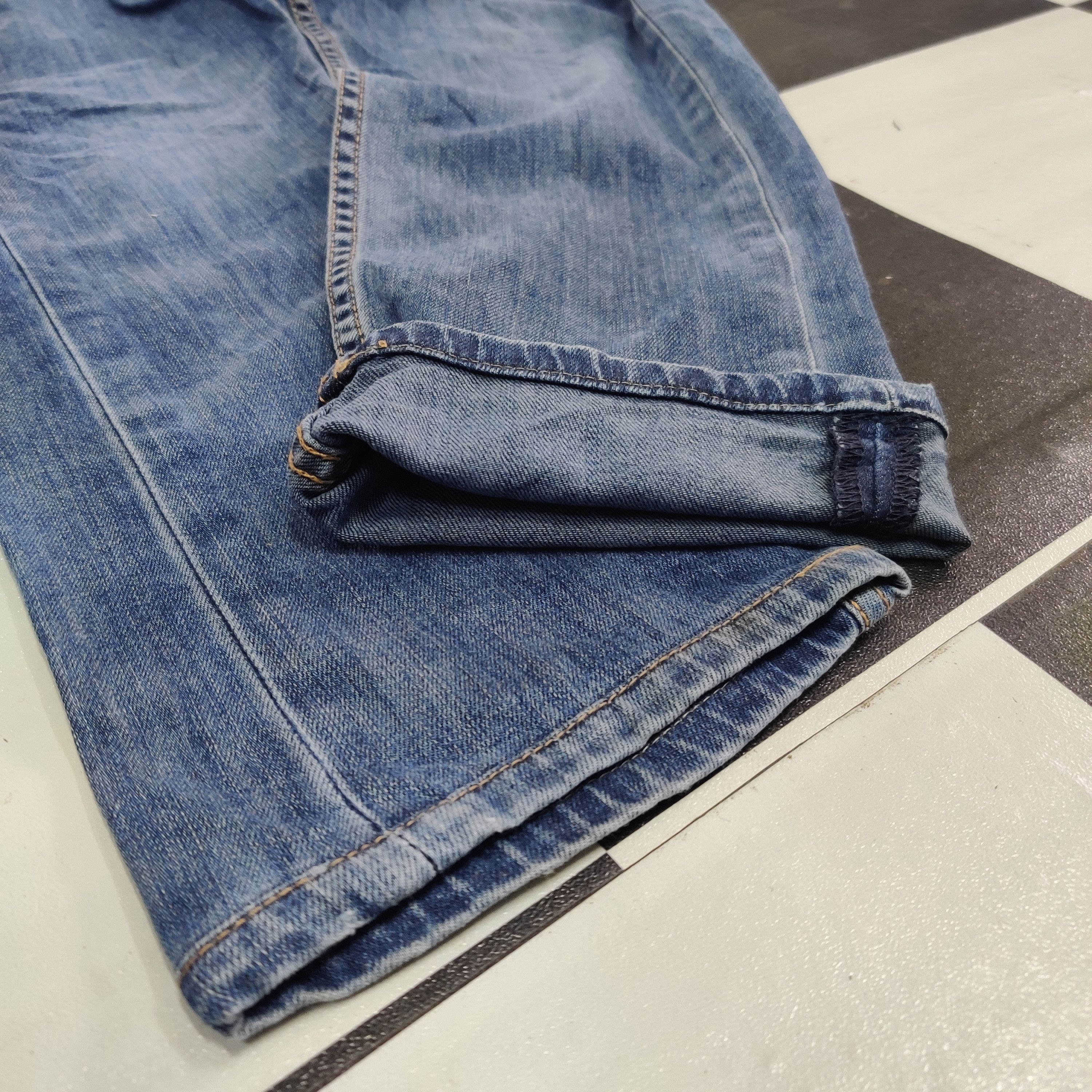 Levi's Blue Wash Levis 522 Jeans Size US 34 / EU 50 - 8 Thumbnail