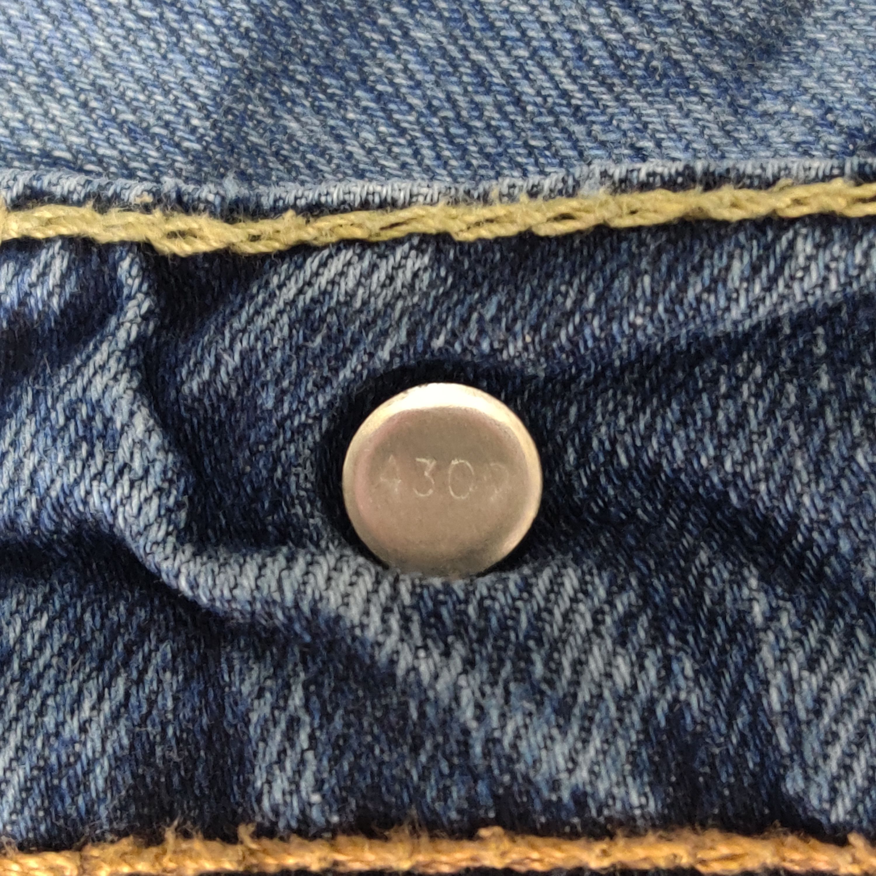 Levi's Blue Wash Levis 522 Jeans Size US 34 / EU 50 - 10 Thumbnail