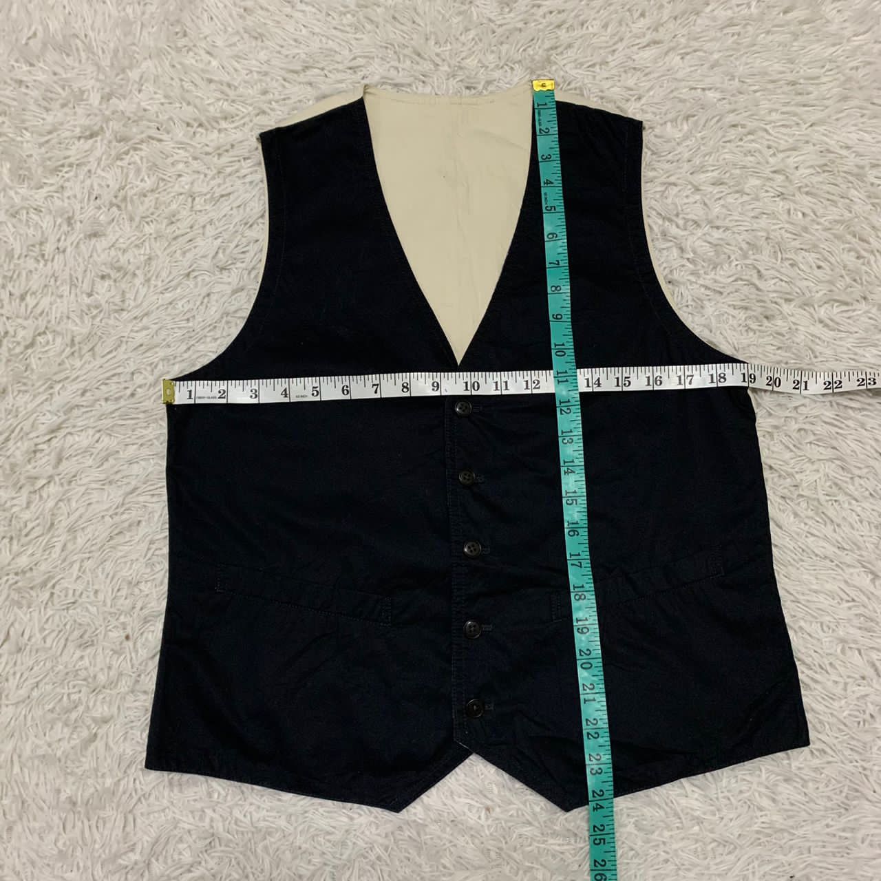 Japanese Brand Back Number reversible vest Size US M / EU 48-50 / 2 - 6 Thumbnail