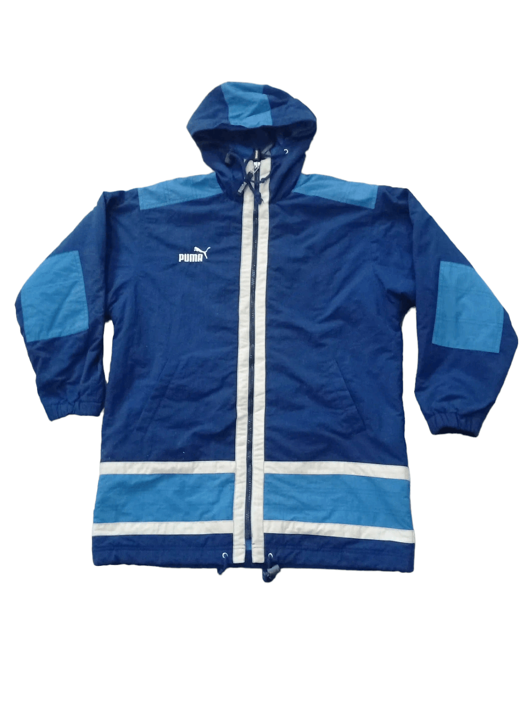 Puma Puma Embroidered Big Log Windbreaker Size XS / US 0-2 / IT 36-38 - 2 Thumbnail