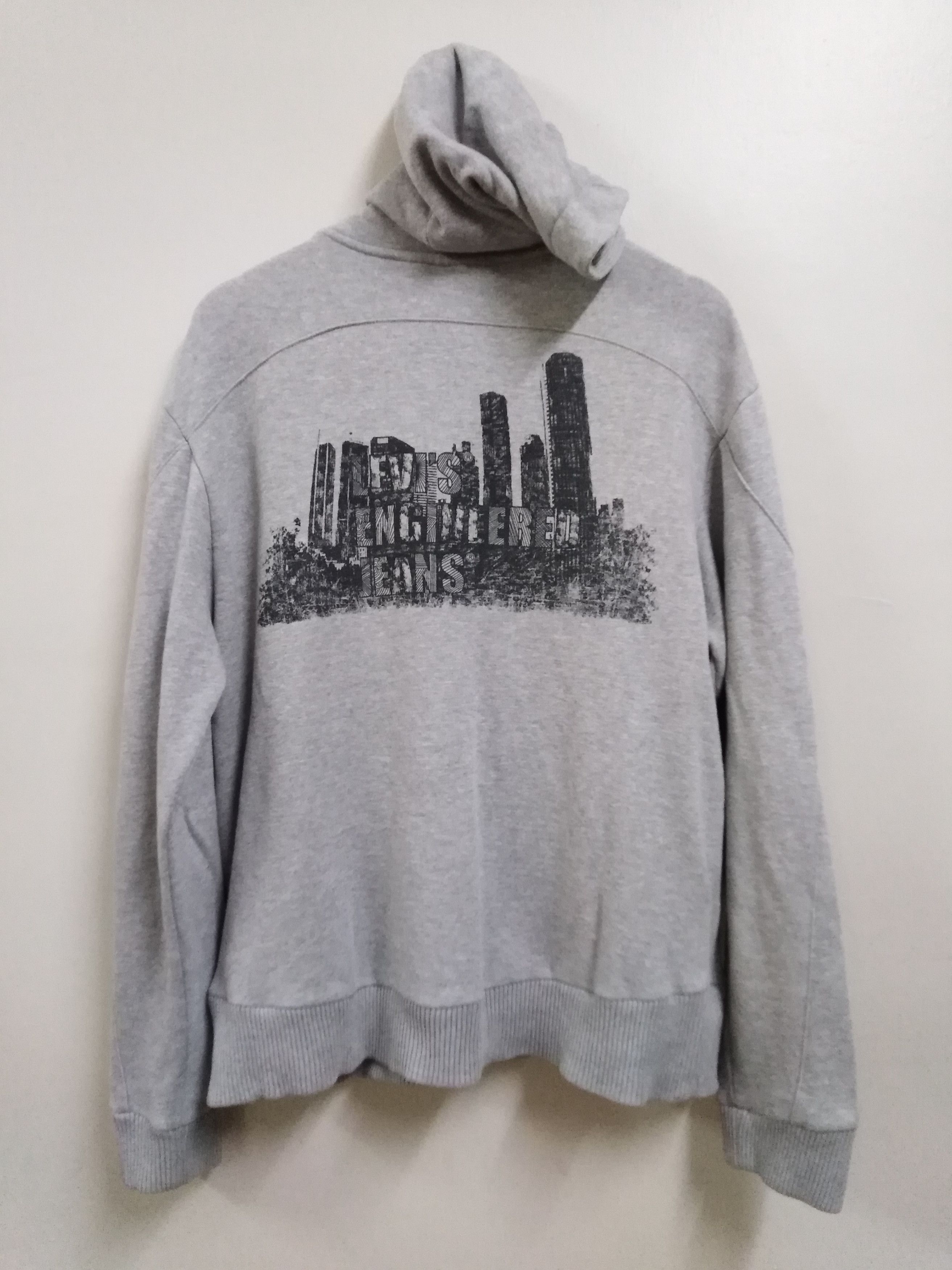 Vintage 90's Levi's Engineered Hoodie Zip Up