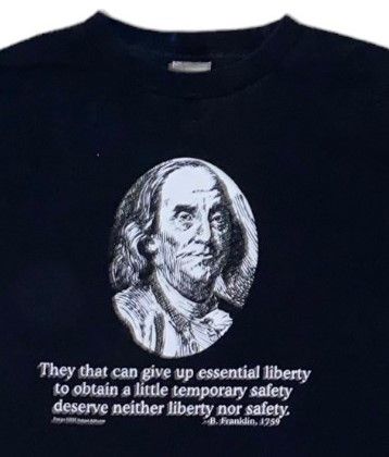 Vintage 🏁 Ben Franklin Vintage T-Shirt 🏁 Size US M / EU 48-50 / 2 - 2 Thumbnail