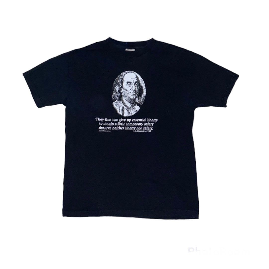 Vintage 🏁 Ben Franklin Vintage T-Shirt 🏁 Size US M / EU 48-50 / 2 - 1 Thumbnail